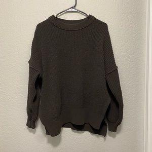 Aerie Chenille Oversized Sweater - size medium